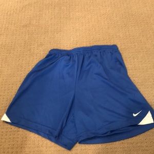Nike soccer shorts!